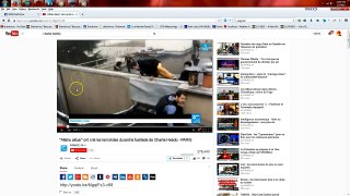 France False Flag Shooting -- Attackers SPLICED IN + COPS cut out + Man in bulle