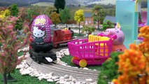 Peppa Pig Shopkins Surprises Play Doh Kinder Surprise Eggs Toys Frozen Lion King Thomas Hello Kitty