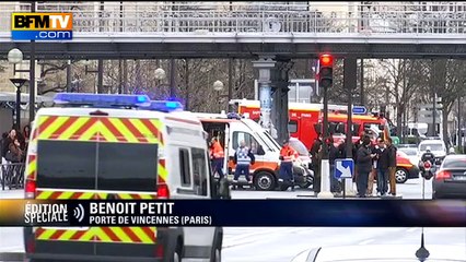 Download Video: Prise d'otages à Vincennes: déploiement d'un très important dispositif policier