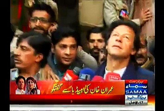 Imran Khan Media Talk For The First Time After Wedding – 9th January 2015