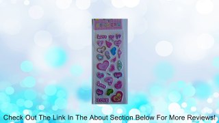 5-pack Strawberry Bubble Sticker Sheets Review