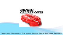 CHEVY CAMARO RED BREMBO LOOK BRAKE CALIPER COVER KIT FRONT & REAR 4 PCS Review