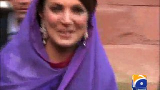 Reham khan on media after marriage.