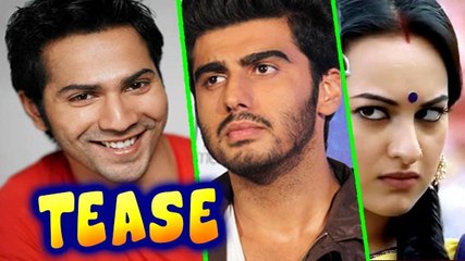 Varun Dhawan TEASES Arjun And Sonakshi