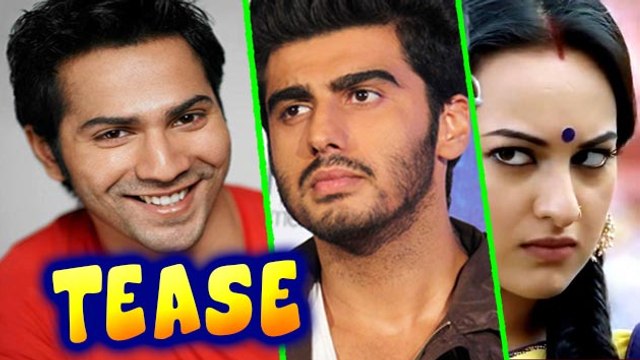 Varun Dhawan TEASES Arjun And Sonakshi