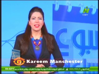 الاعلاميه سها ابراهيم الحصاد الرياضى لأهم احداث الاسبوع محليا و عالميا 9 يناير 2015