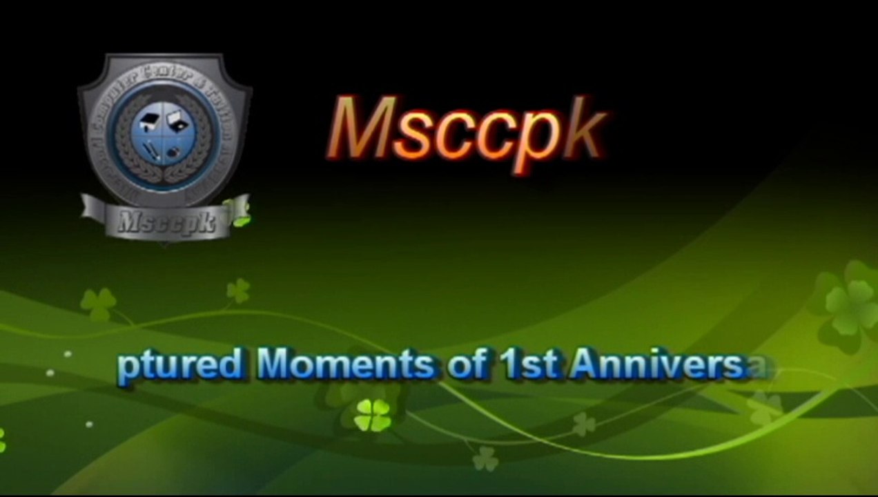 Msccpk Captured Moments of 1st Anniversary