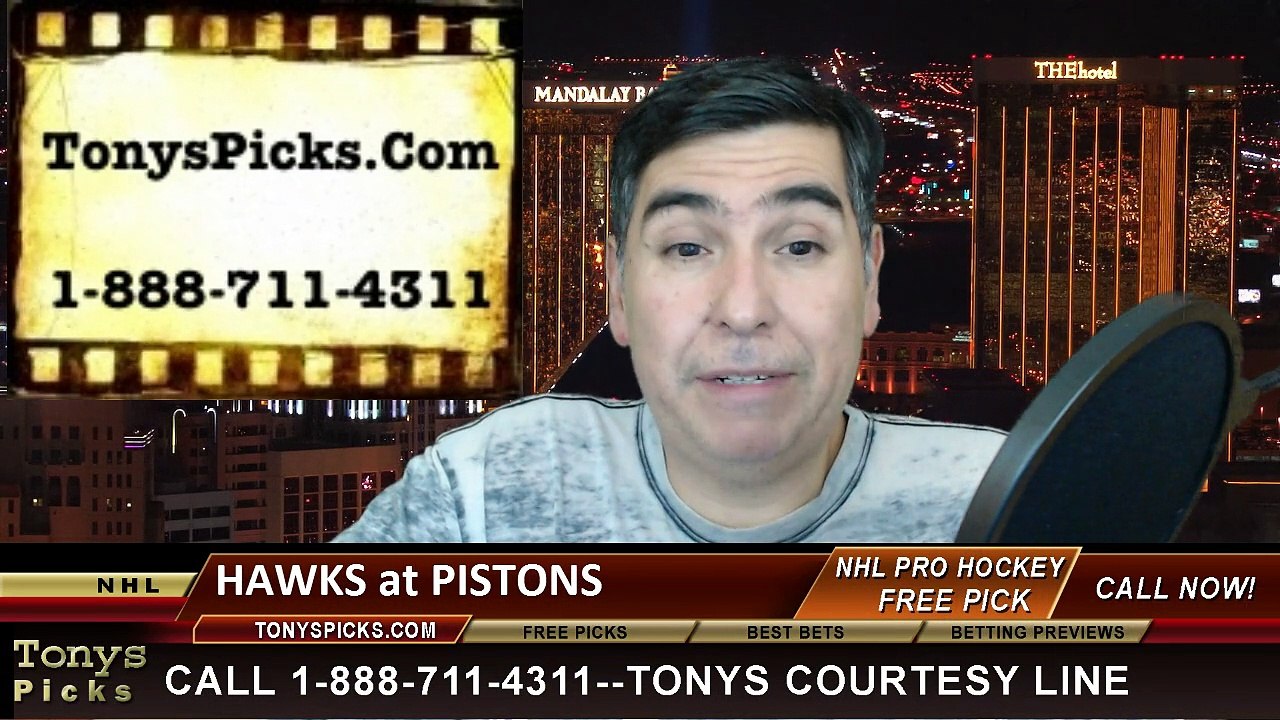 Detroit Pistons vs. Atlanta Hawks Free Pick Prediction NBA Pro Basketball Odds Preview 1-9-2015