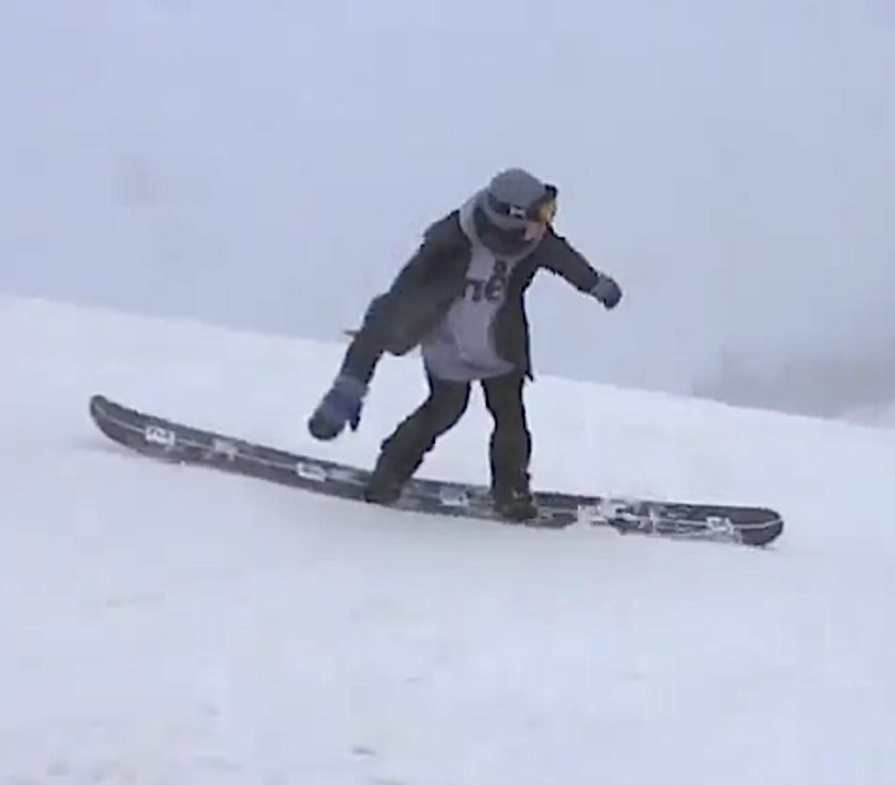 Longest snowboard rider