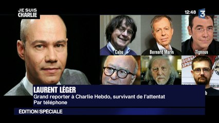 Charlie Hebdo : un survivant de l’attaque témoigne