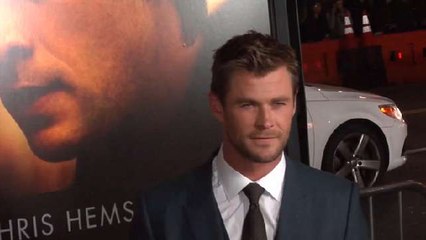 Chris Hemsworth At The Blackhat Premiere