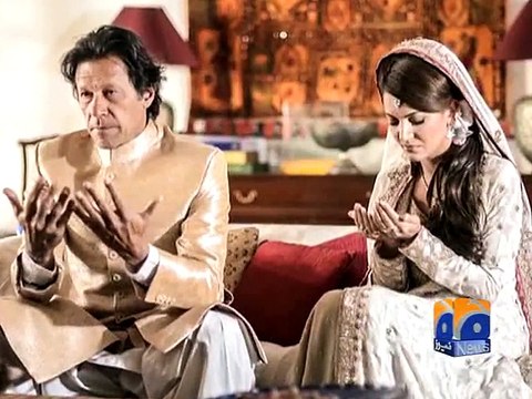 People Danced, Distributed Sweets To Celebrate Kaptaan's Nuptial Knot-Geo Reports-09 Jan 2015