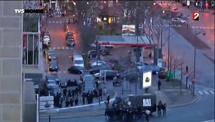 Η στιγμή που ξεκινάει η επέμβαση εναντίον του Αμεντί Κουλιμπαλί