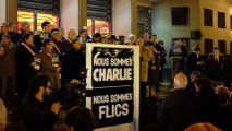 Nous sommes Charlie - Nous sommes flics - La Marseillaise à Poissy