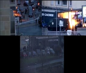 Assaut du GIGN et RAID de la Porte de Vincennes (Paris - Chalie Hebdo)