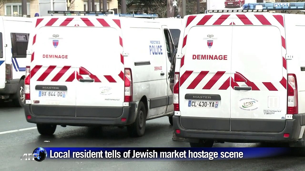 Local resident tells of Jewish supermarket hostage scene