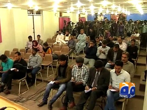 Proscribed outfits targeting MQM in Karachi: Rizvi-Geo Reports-09 Jan 2015