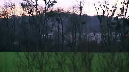 Raw: Explosion, Smoke During French Police Raid