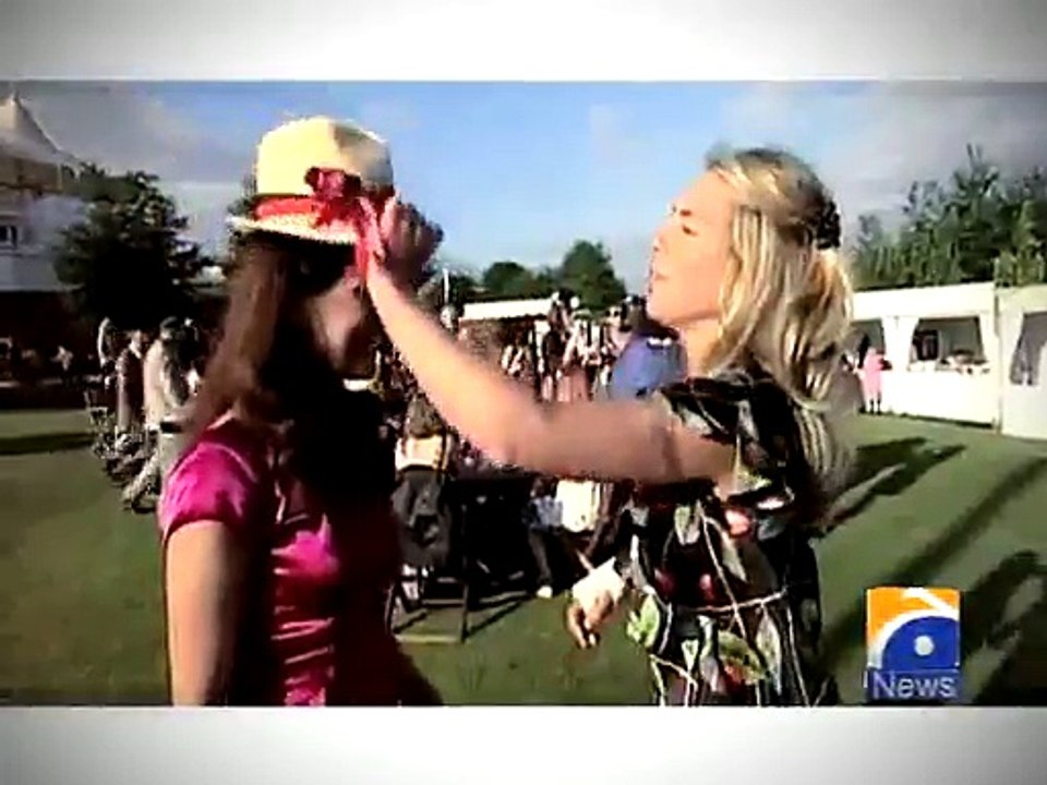 Imran & Reham Angreji Beat -Geo Promotion-09 Jan 2015