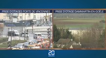 Les images des assauts simultanés à Dammartin et Porte de Vincennes