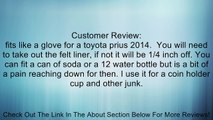 Carmate Toyota Prius Cup Holder Tray Black Review