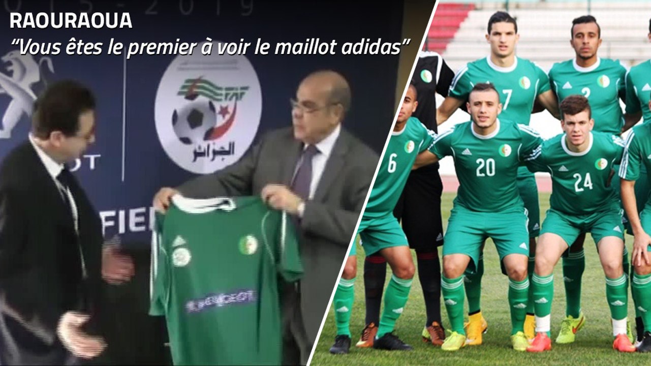 Nouveaux maillots : Raouraoua confirme le maillot vert ?