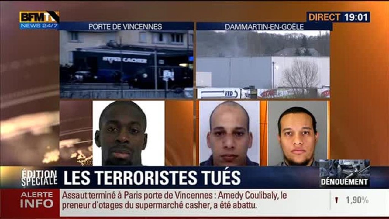 Assauts à la porte de Vincennes et à Dammartin-en-Goële (1/11): Les commentaires de Dominique Rizet et Anne Giudicelli - 09/01