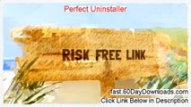 Perfect Uninstaller - Perfect Uninstaller Review
