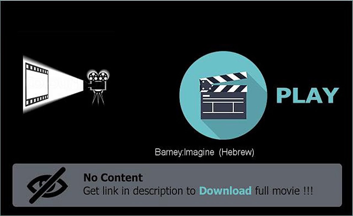 Barney:Imagine  (Hebrew) Dvd Download