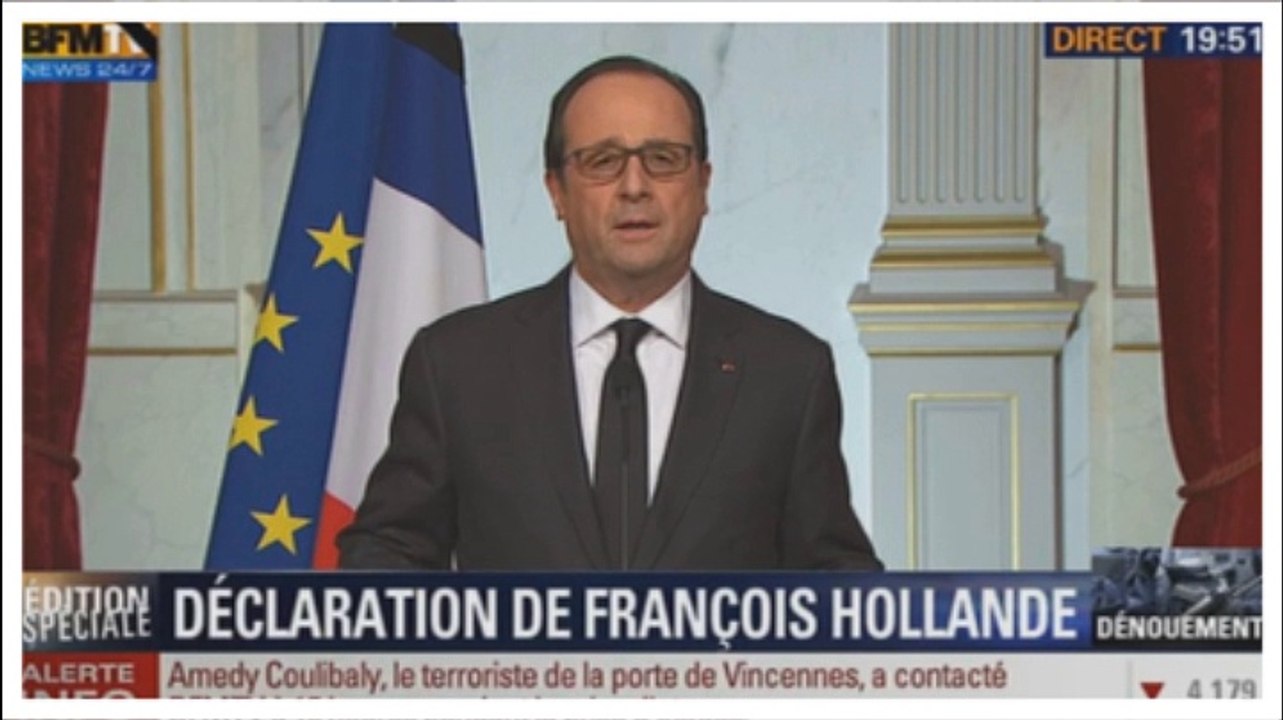 Hollande : "La France n'en a pas fini avec les menaces"