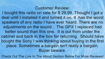 GPX KC232S Under Cabinet CD Player with AM/FM Radio - Silver (Discontinued by Manufacturer) Review
