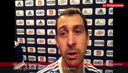 Handball. France-Argentine (33-19) : la réaction de Michaël Guigou
