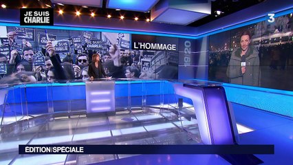 Charlie Hebdo : la place de la République à Paris devenue un symbole