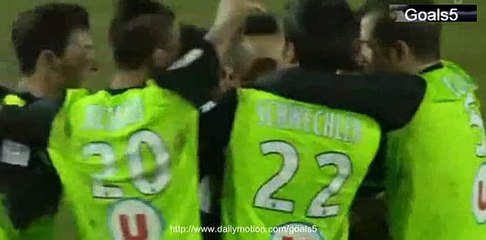 Adnane Y Goal Dijon 0 - 1 Tours Ligue 2 9-1-2015