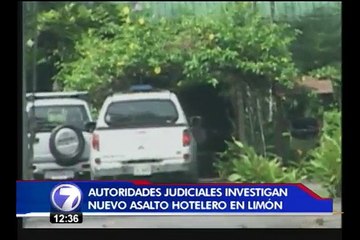 Tải video: OIJ no tiene sospechosos de asaltos a hotel en Limón