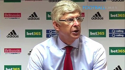 Arsene Wenger on Arsenal's lack of goals