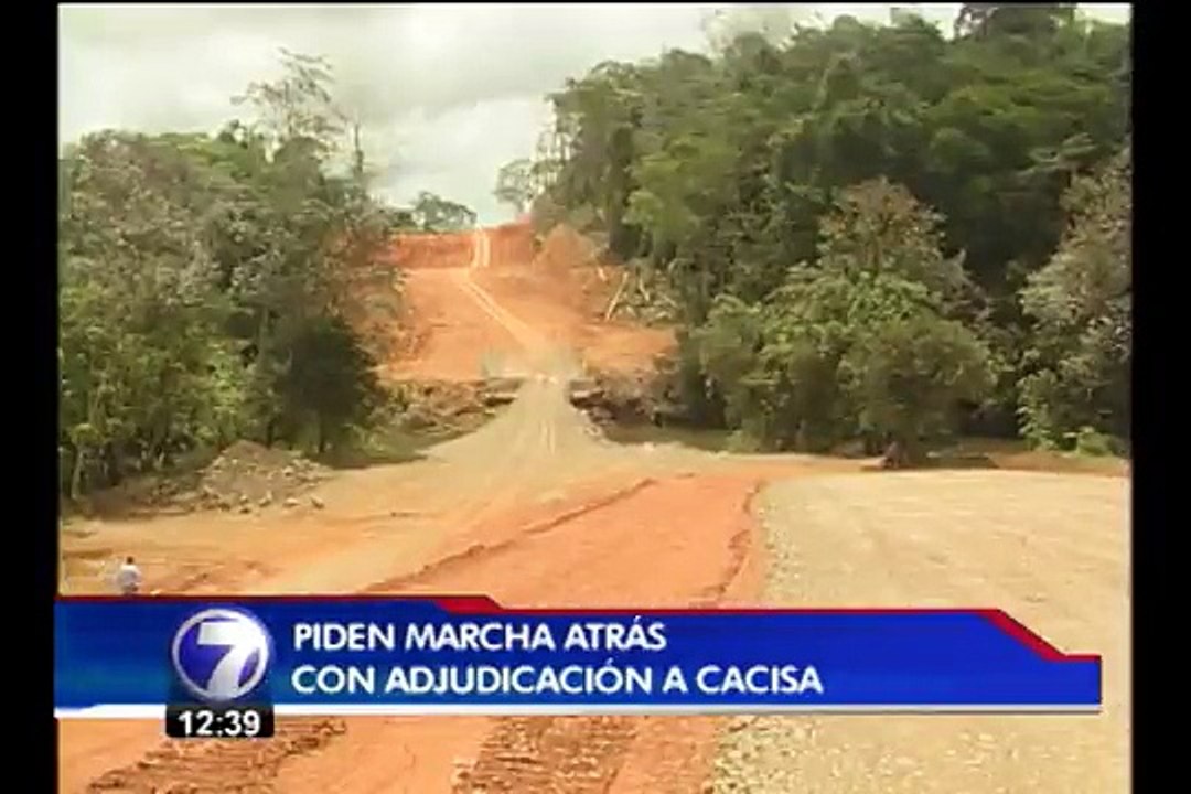 Pedro Castro acepta errores con la trocha