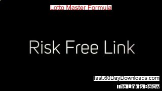 Lotto Master Formula 2013, Did It Work (my real review)