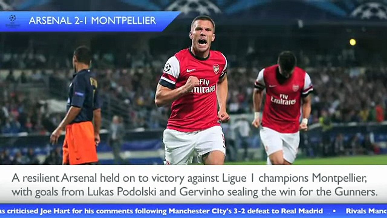 September 19 - Real Madrid 3-2 Manchester City - Ronaldo scores late winner