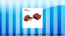 10 Pcs 2-Pin Gold Tone Plated T Plug Connectors Male and Female Review