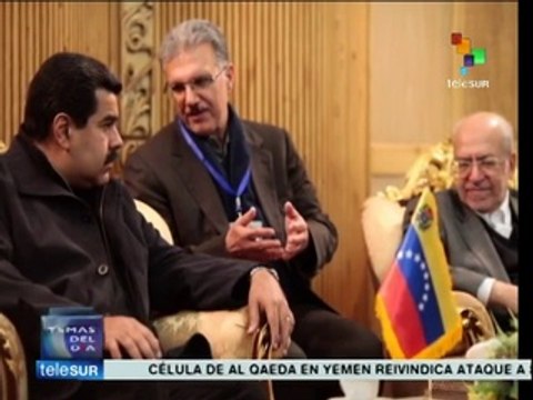 Llega Nicolás Maduro a Irán como parte de su gira por países OPEP