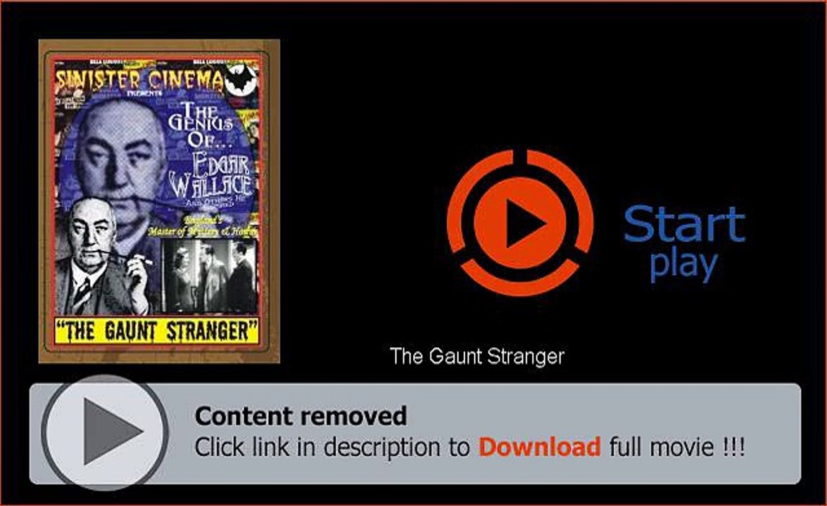 The Gaunt Stranger Movie Download