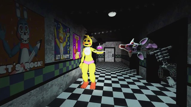 FOXY THE PIRATE IS THE MANGLE'S FATHER!-Five Nights At Freddy's 2 Garry's Mod Toy Animatronics Beta