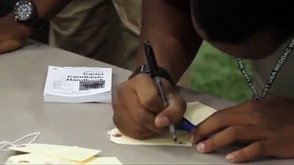military WP haircuts under drums