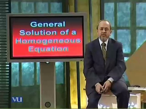 Lec14 - Solutions of Higher Order Linear Equations