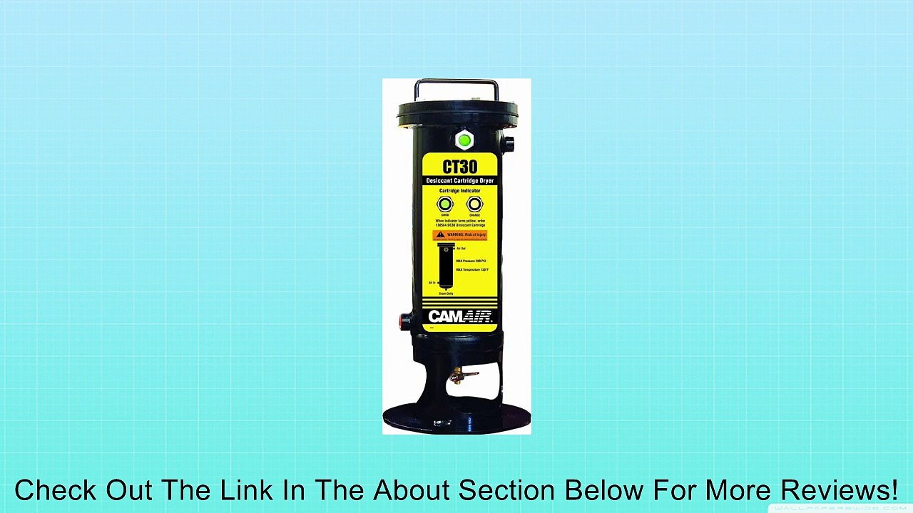 DeVilbiss 130501 CAMAIR CT30P Portable Desiccant Air Dryer with Stand Review