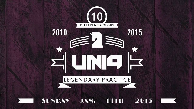 [UNIQ] 10 Different Colors of UNIQ-Legendary Practice the 4th