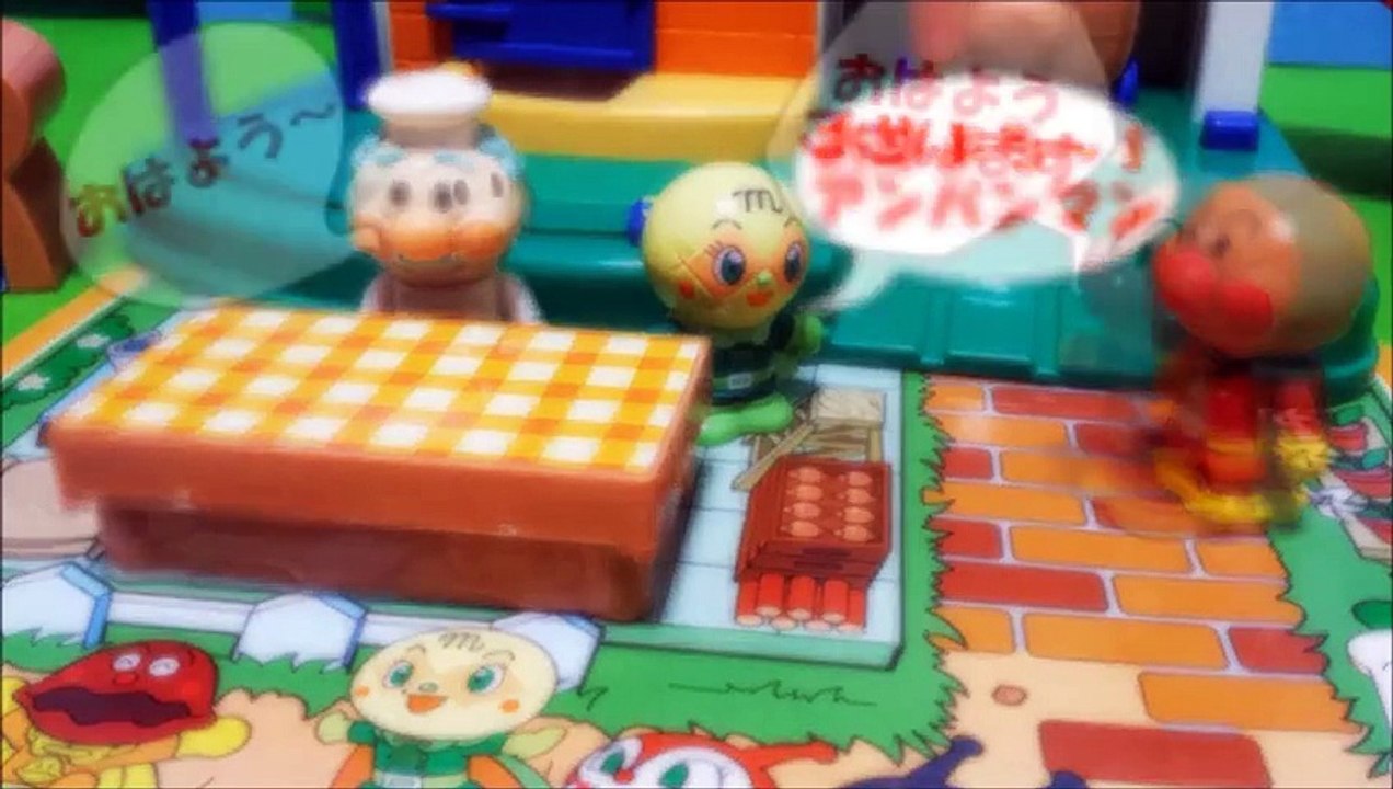 アンパンマン アニメ❤おもちゃ ジャムおじさんのふしぎパン工場 バイキンマン大暴れ♪ Anpanman Toys