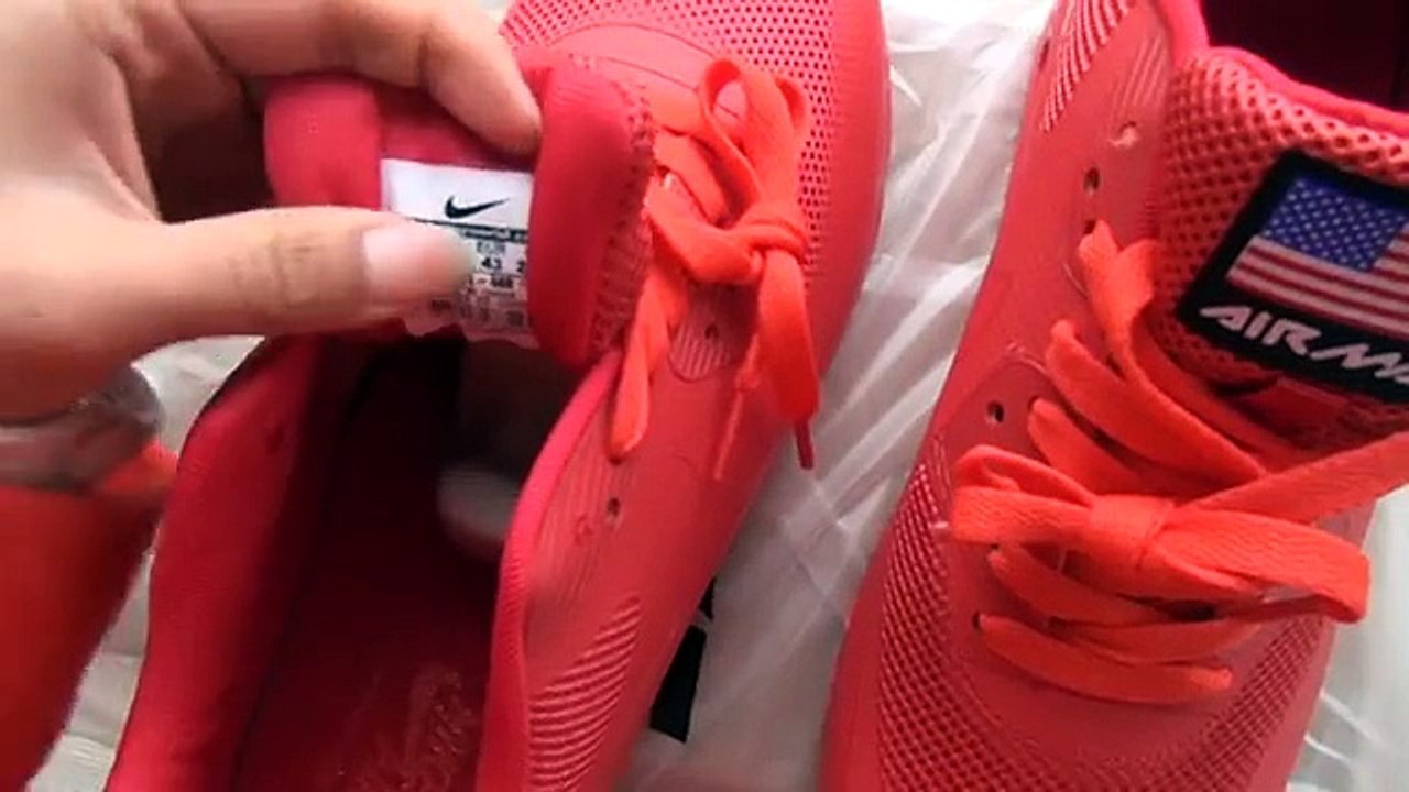 NIKE AIR MAX 90 HYPERFUSE PACK QSRed Review @ repsperfect.ru (free shipping)