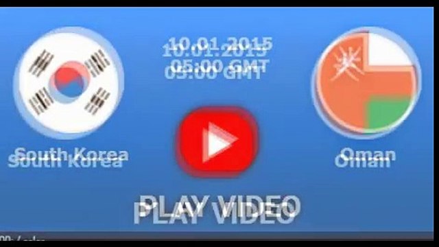 مشاهدة مباشرة عمان وكوريا كاس الامم الاسيوية 10-01-2015
